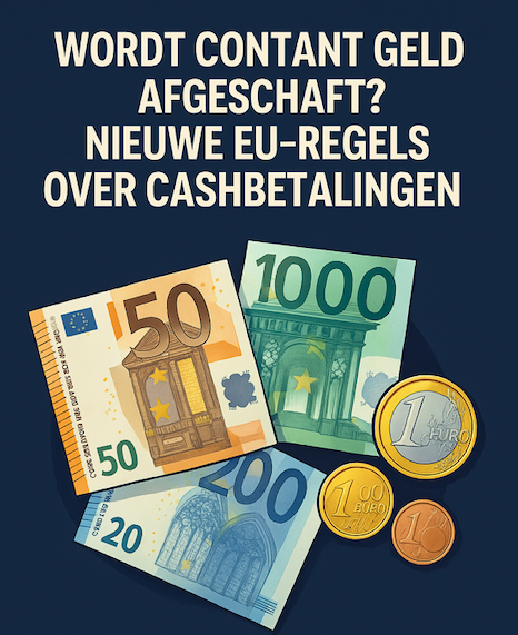 Nieuwe EU-regels over cashbetalingen & het einde van contant geld